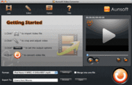 Aunsoft Video Converter for Mac screenshot